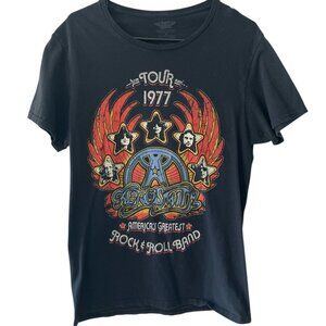 Aerosmith Official By Ragdoll Size M Classic Band T-Shirt